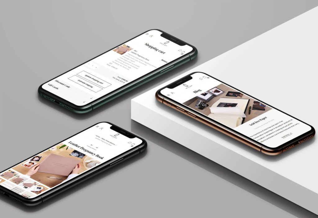 ArcoAlbum el. parduotuvės mobilioji versija telefonuose