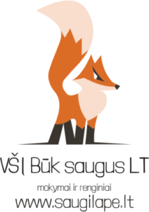 Saugi Lapė logotipas